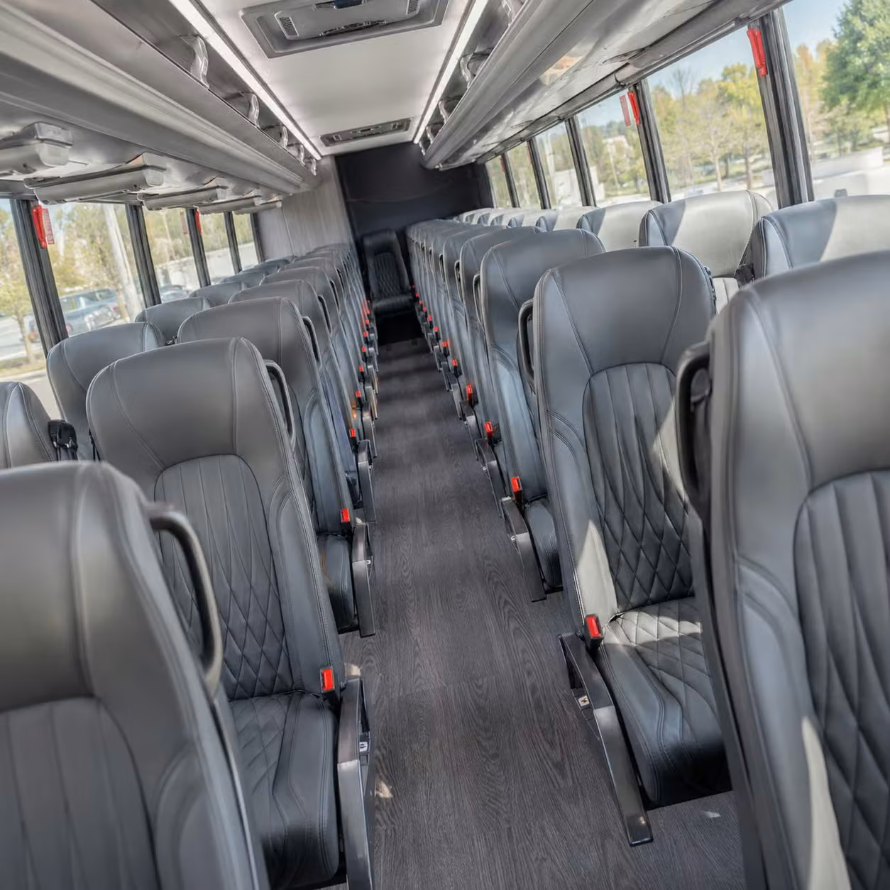 25 passenger minibus interior