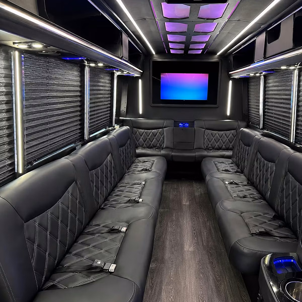 party bus interior