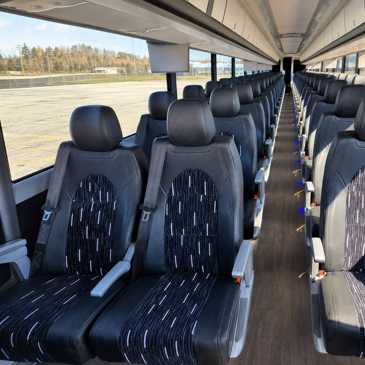watsonville 56 passenger charter bus rental
